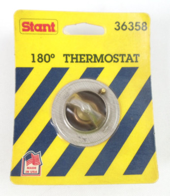 Stant 180° Engine Coolant Thermostat 36358 NOS