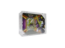 Acrylic Case fits Pokemon Tin Box V2 hardcover protection box