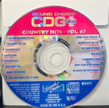 SC8303   COUNTRY HITS    SOUND CHOICE KARAOKE CDGS LOT MD