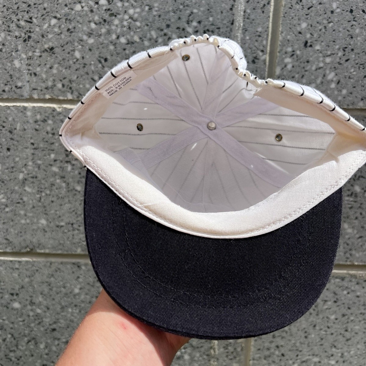 Vintage Baby Pinstripe Chicago White Sox Cap. Ages 3-6 | eBay