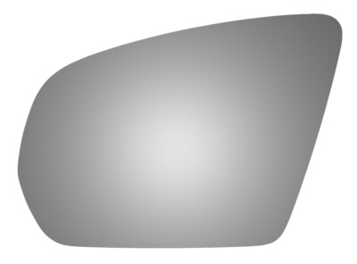 New Flat Left Replacement Mirror For 15-16 Mercedes C250 W/O Backing Plate