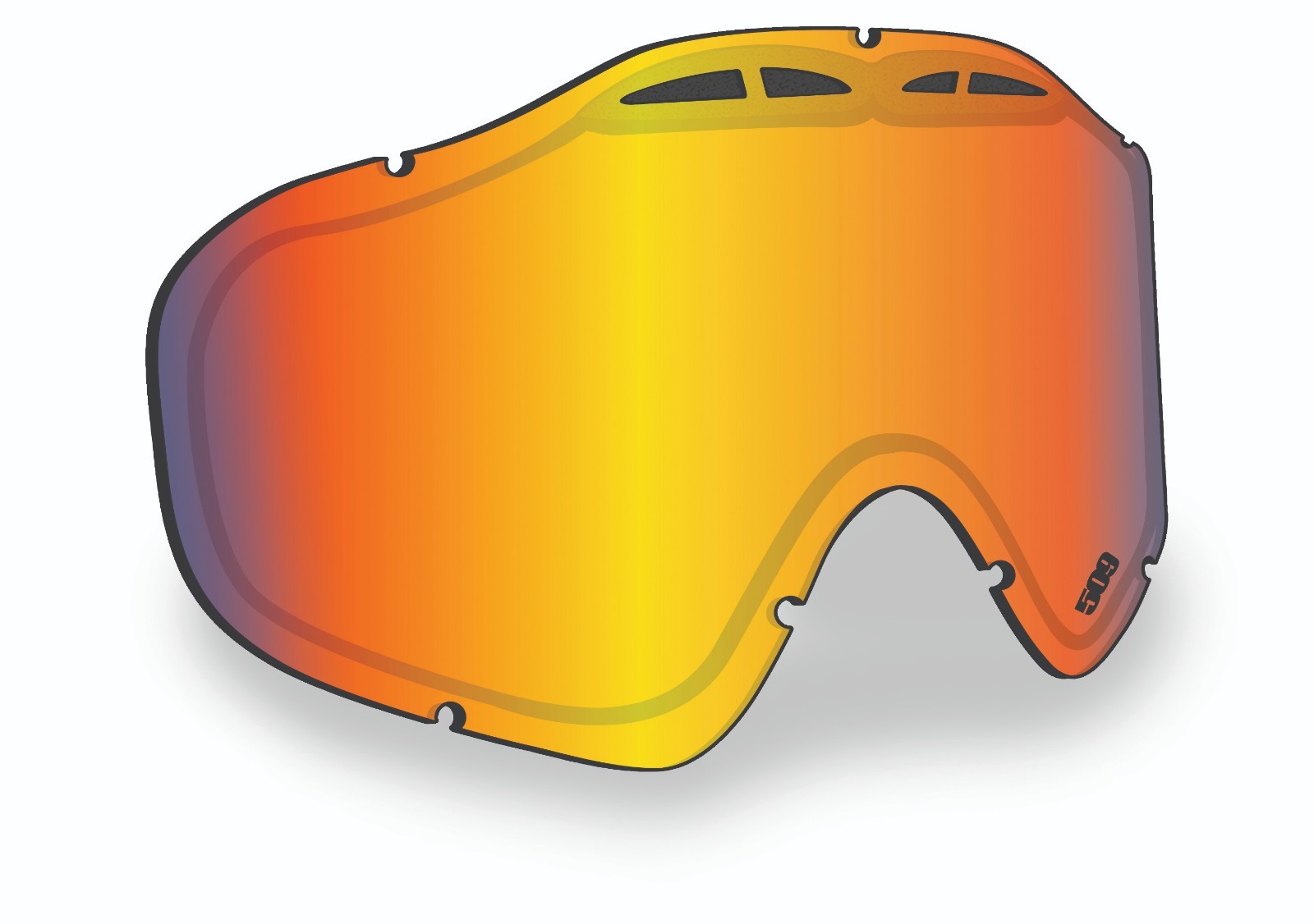 509 SINISTER X5 GOGGLE REPLACEMENT LENS DUAL PANE ANTI FOG SNOWMOBILE