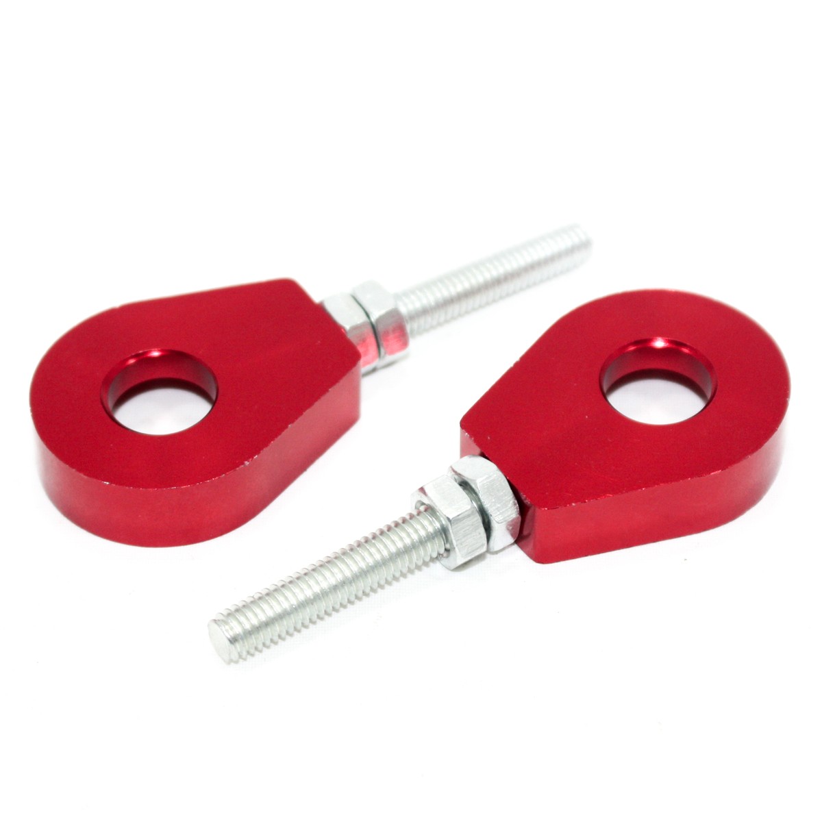 Red 15mm 76mm Chain Adjuster Bolts Tensioner PIT PRO Trail Quad Dirt Bike ATV - Foto 6
