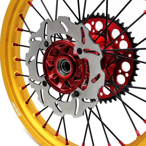 KKE 21" 19" MX Wheels Rims Fit Honda XR400R 1996-2004 XR600R 1991-2000 Cast Hubs - Bild 9 von 12