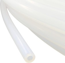 5 FT 100 Pure Virgin PTFE 1/4 inch OD x 1/8 inch ID Hvy Wall Tubing Extr Temp