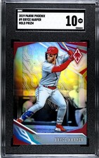 2019 Panini Phoenix #9 Bryce Harper HOLO SILVER PRIZM SGC 10 GEM MINT