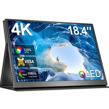 UPERFECT 4K Portable Monitor 18.4" 3840x2160 UHD USB-C HDMI for Laptop Computer