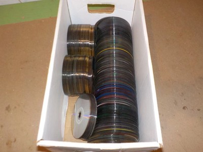 Massive Bulk Lot of 300 Random Loose DVD Video Discs All Genres