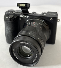 Sony A6500 Mirrorless 24.2MP 4K Camera w/60mm 2.8 Lens - Card, Cord, Case