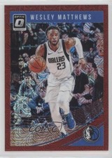 2018-19 Panini Donruss Optic Choice Red Prizm 72/88 Wesley Matthews #20 7iu