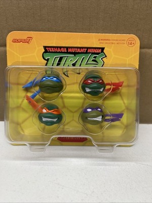 Super7 2003 TMNT Ultimates Heads super Pack MOC teenage mutant ninja turtles