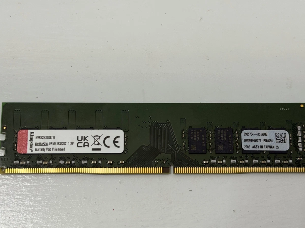 Kingston DDR4 SDRAM 16 GB Total Capacity Memory (RAM) for sale | eBay
