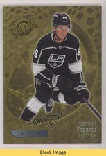 2022 Skybox Metal Universe Rookies Gold Spectrum FX Samuel Fagemo #173 READ 2ld