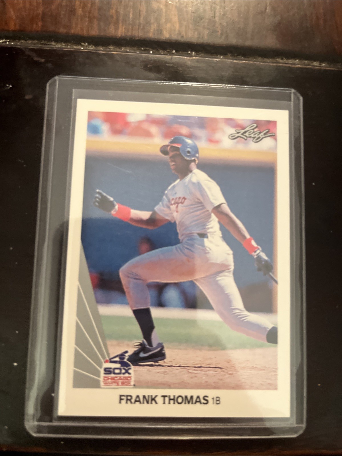 1990 Leaf - Frank Thomas #300 (RC)