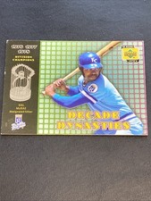 2001 Upper Deck Decade 1970's - Decade Dynasties Hal McRae #D8 Kansas City