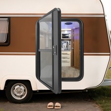 28*38in RV Camper Teardrop Trailer Door Entry Door for Left Driver Side