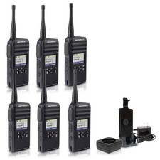 Motorola DTR700 900 MHz Digital 2-Way Radio 50 Channels  6-Pack 