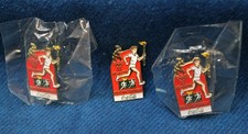 3 SET 1996 ATLANTA GA 100th OLYMPICS TORCH RELAY PIN COCA COLA - VINTAGE
