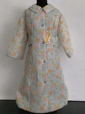 leisure lovers Created In California Housecoat Size M VTG 60  s Quilted Floral