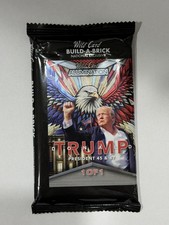 GARANTIZADO 1/1 Donald Trump SELLADO Comodín Aluminación Build-a-Brick PACK