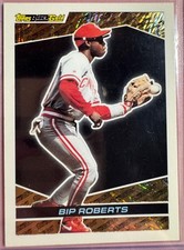 1993 Topps Black Gold Bip Roberts #16 Cincinnati Reds MLB Baseball