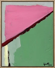 Finelli Original Art 11x14 PAINTING ABSTRACT EXPRESSIONISM Painting ARTWORK G3D