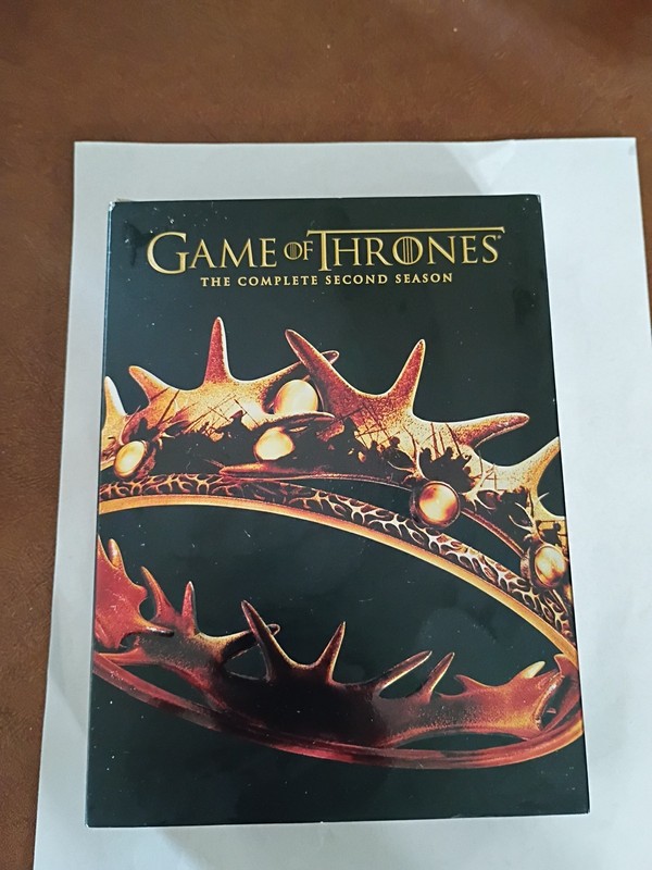 Game of Thrones: The Complete Second Season (DVD, 2013, 5-Disc Set)