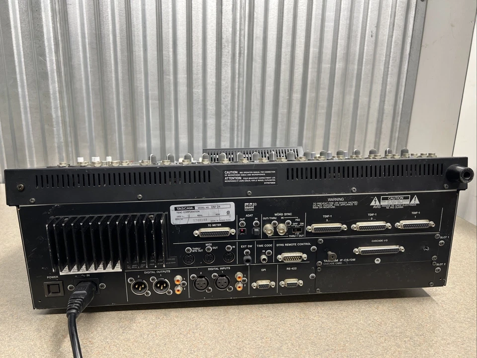 Tascam DM-24 Digital Console Professional Recording Mixer - Image 3 of 4