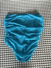 Blue strapless one piece corset top #corsettop #summer