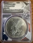 2021 U.S. Mint $1 American Eagle Type II ANACS MS70 A First Strike Coin