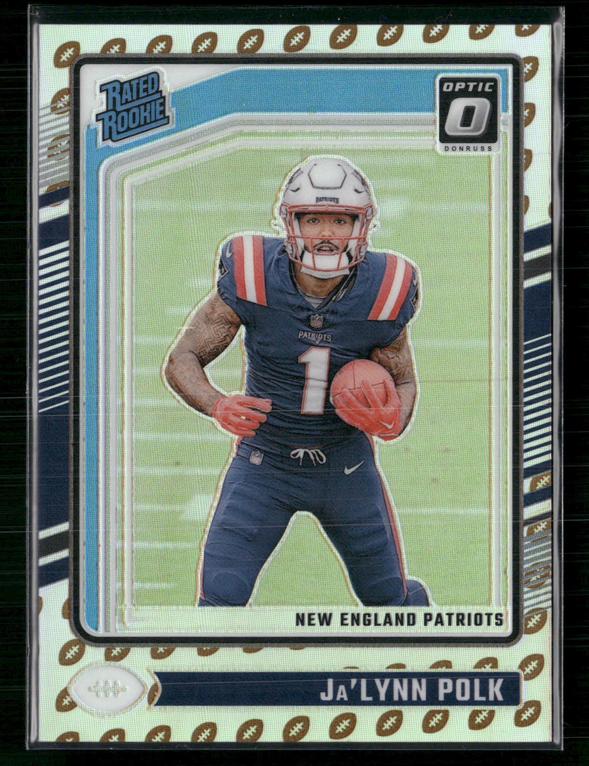 2024 Donruss Optic #240 Ja'Lynn Polk Footballs #/16