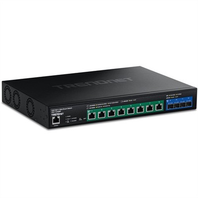 TRENDnet TPE-7124SBF 12-Port Switch 720W 10G PoE++ Web Smart Switch