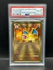 Pokemon PSA 8 NM-MT Charizard 4/102 Ultra Premium Collection *Metal Card* S#9490