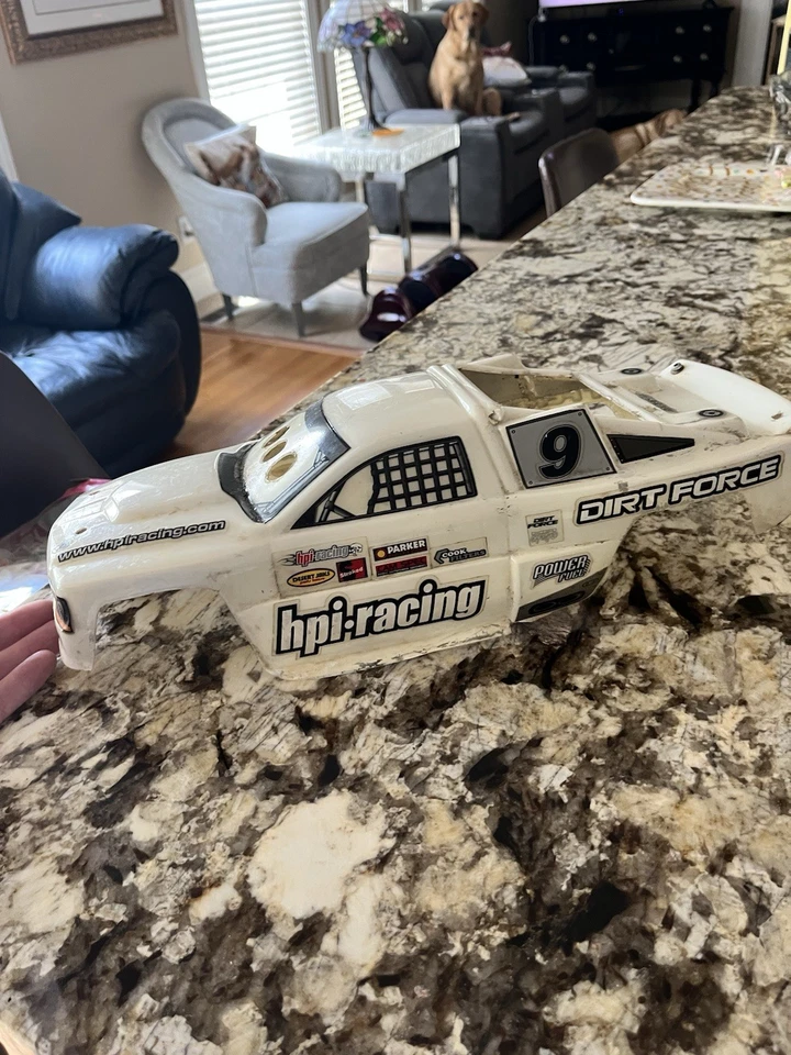 HPI Racing Dirt Force Pre-Cut Plastic Ford Fusion Body Short Course Car Shell - Image 4 of 4