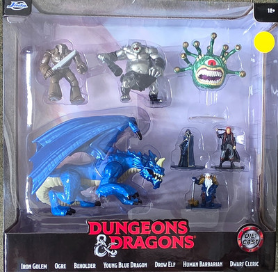 Dungeons & Dragons Mega Pack, 7 Figuren, Die-Cast, 34242, Jada Toys, NEU/OVP
