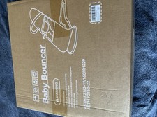 Baby Bouncer Aootssmilebaby Chair Light Gray  NEW