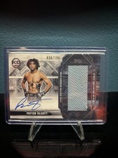 Payton Talbott RC 30/199 Autograph Fight Mat Relic UFC Knockout 2025 AFM-PT