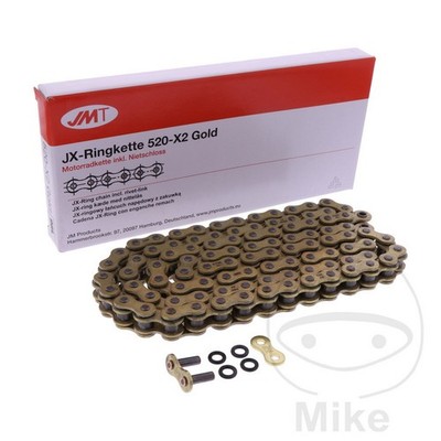 JMT X-Ring Chain 520 X2 Gold 86 520/86 Fit Beeline Bestia 3.3 300 2012-2014