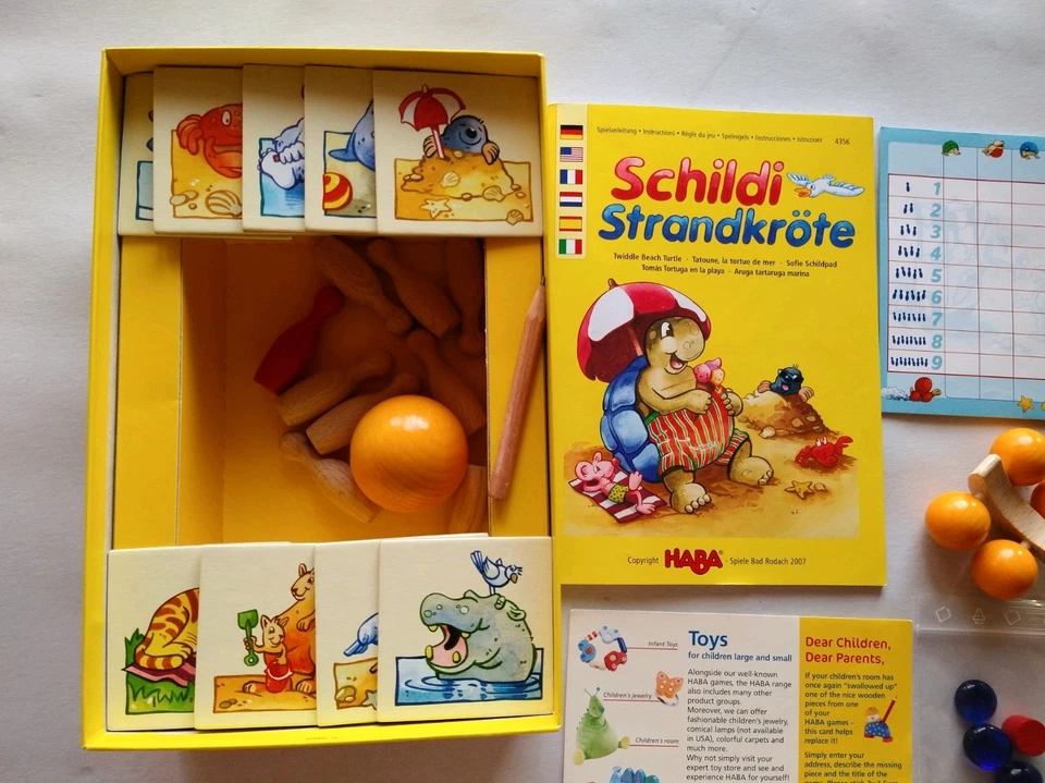 Haba SCHILDI STRANDKRÖTE 4356  - Tip Top - Vollständig - Schildkröte  - Bild 3 von 3