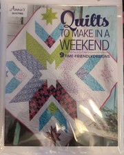 Quilts to Make in a Weekend Annie's Quilting Book With 9 Designs