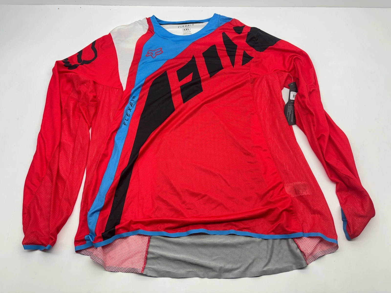 New Fox Racing 360 Flexair Seca Jersey Motocross Men's Size XXL Red Black Blue