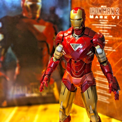 Hot Toys Movie Masterpiece MMS132 Iron Man 2 Mark 6 VI 1/6 Figure