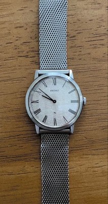 SEIKO Chariot 【2220-0180】メンズ腕時計　手巻き　 稼働品 Seiko Chariot 2220-0180 Manual Winding Dress Watch, Slim Metal