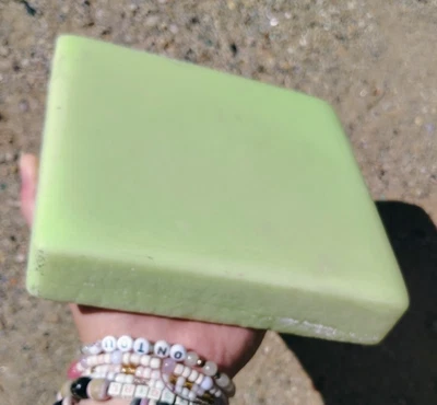 Glow In Dark Rare Solid Glass Full Block Inlay Mosaic Rave Craft Aquarium Tile