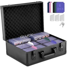 XL Toploader Graded Card Storage Box 4 Slots ...