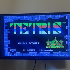 Tetris (NES Nintendo, 1989) Authentic & Tested Retro Puzzle Video Game Cartridge