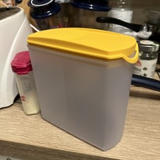 Tupperware Tupper Eidgenossen plus 1,6 l Deckel Gelb Müsli Mehl Vorrat