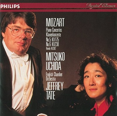 Mitsuko Uchida - Mozart: Piano Concertos Nos 5 & 6 - Mitsuko Uchida CD 36VG The