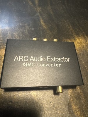 HDMI Audio Extractor Digital DAC to RCA Stereo Coaxial SPDIF 3.5mm ARC Converter