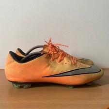 Nike Mercurial Vapor X FG US 11 RARE Soccer Cleats Ronaldo Football Boots Mango